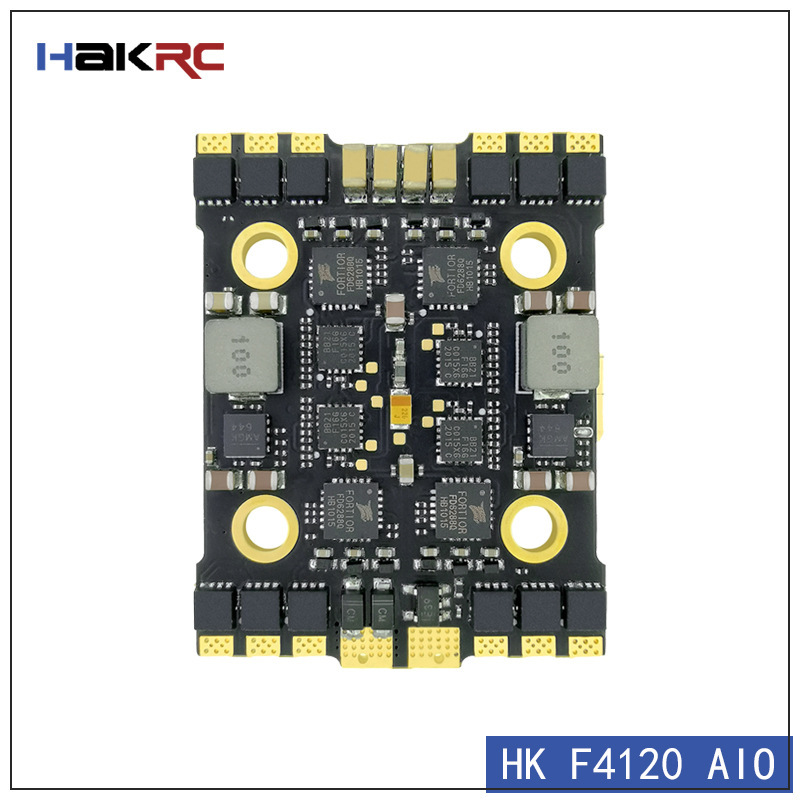 HAKRC Haike F411 35A 3-6S AIO Flight Controller 20x20 Double BEC Black Box - Image 2