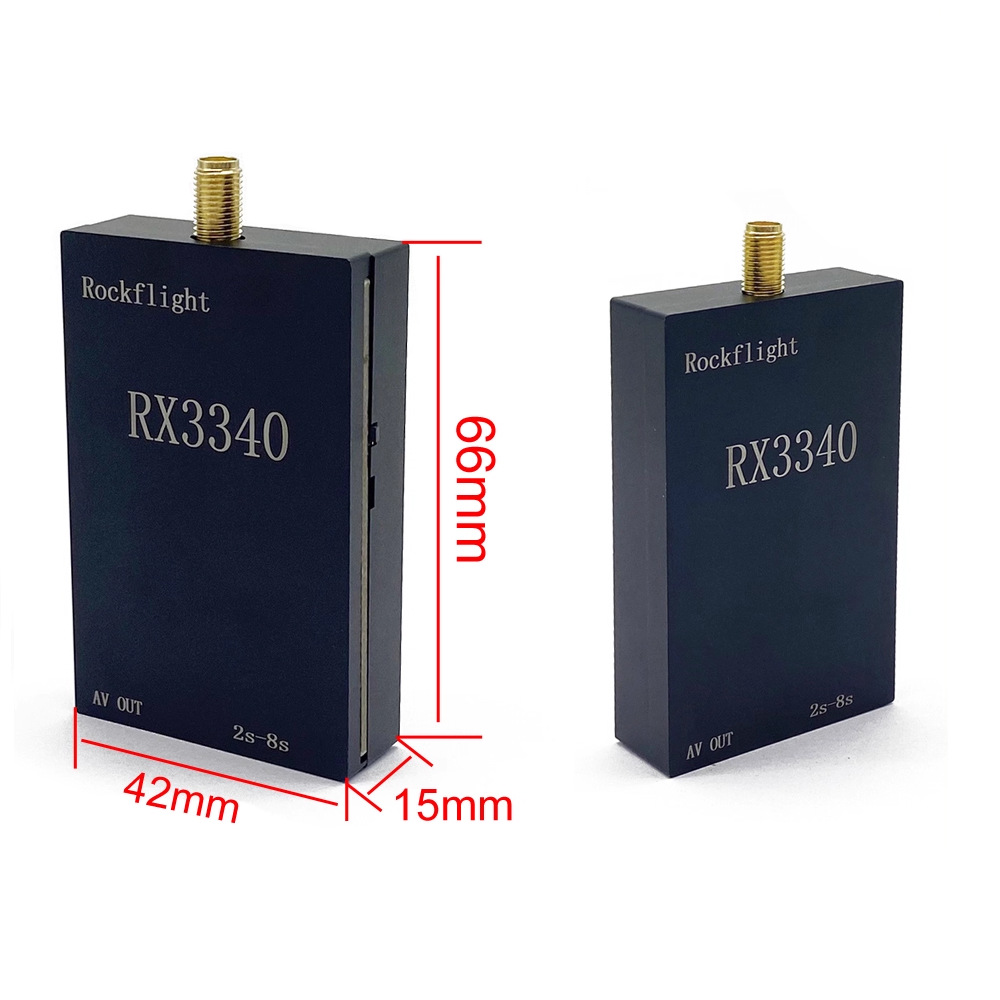 Приемник Readytosky 3,3 г VRX на 16 каналов Rx3340 с функциями аудио и видео - Image 3