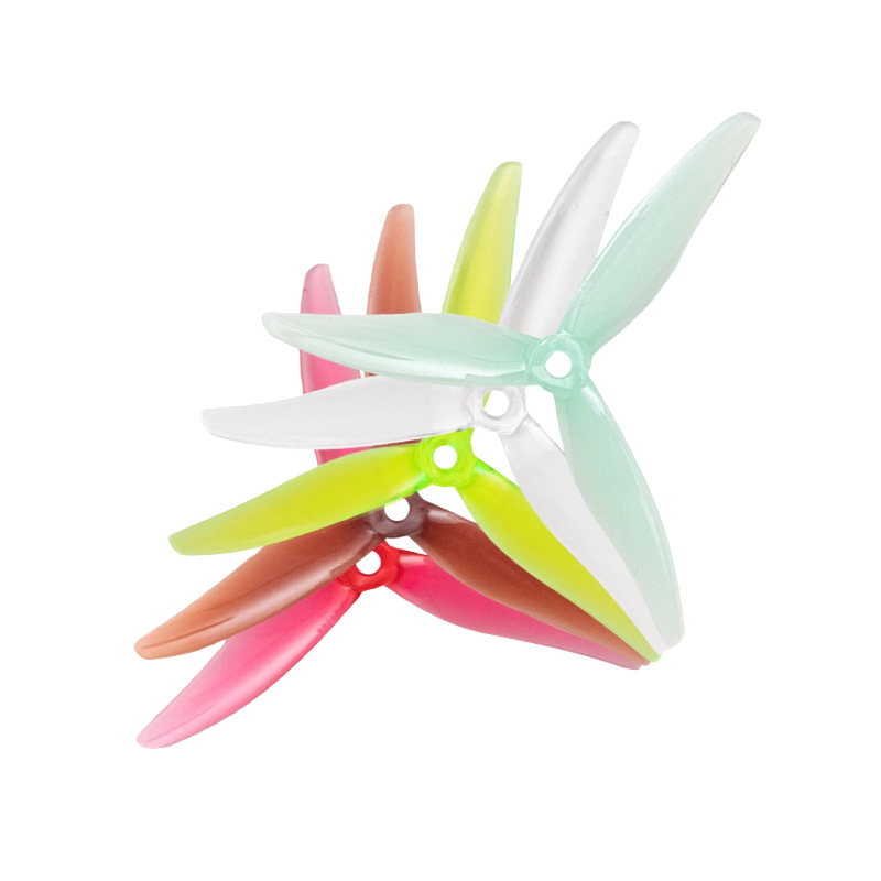 Qianfeng 51366 MCK V3 Racing Blade Propeller 5inch FPV Flower Flying Durable Explosive Yellow Green Propellers - Image 5