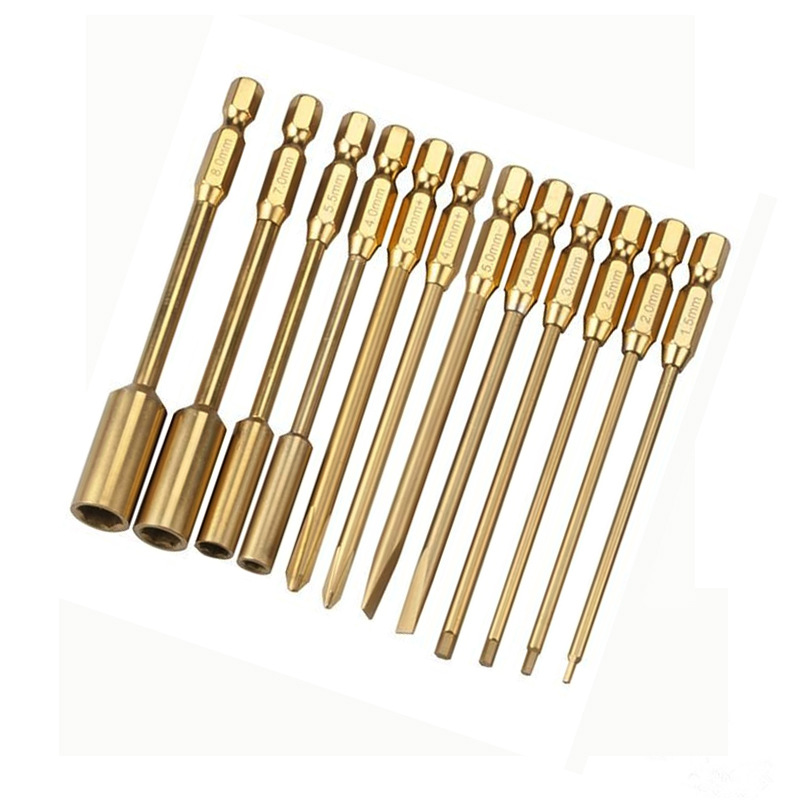 Multifunctional 12-in-1 Combination Tool Hexagonal Cross Screwdriver Nut Slotted Screwdriver RC Model Car Airplane Repair Kit - Image 5