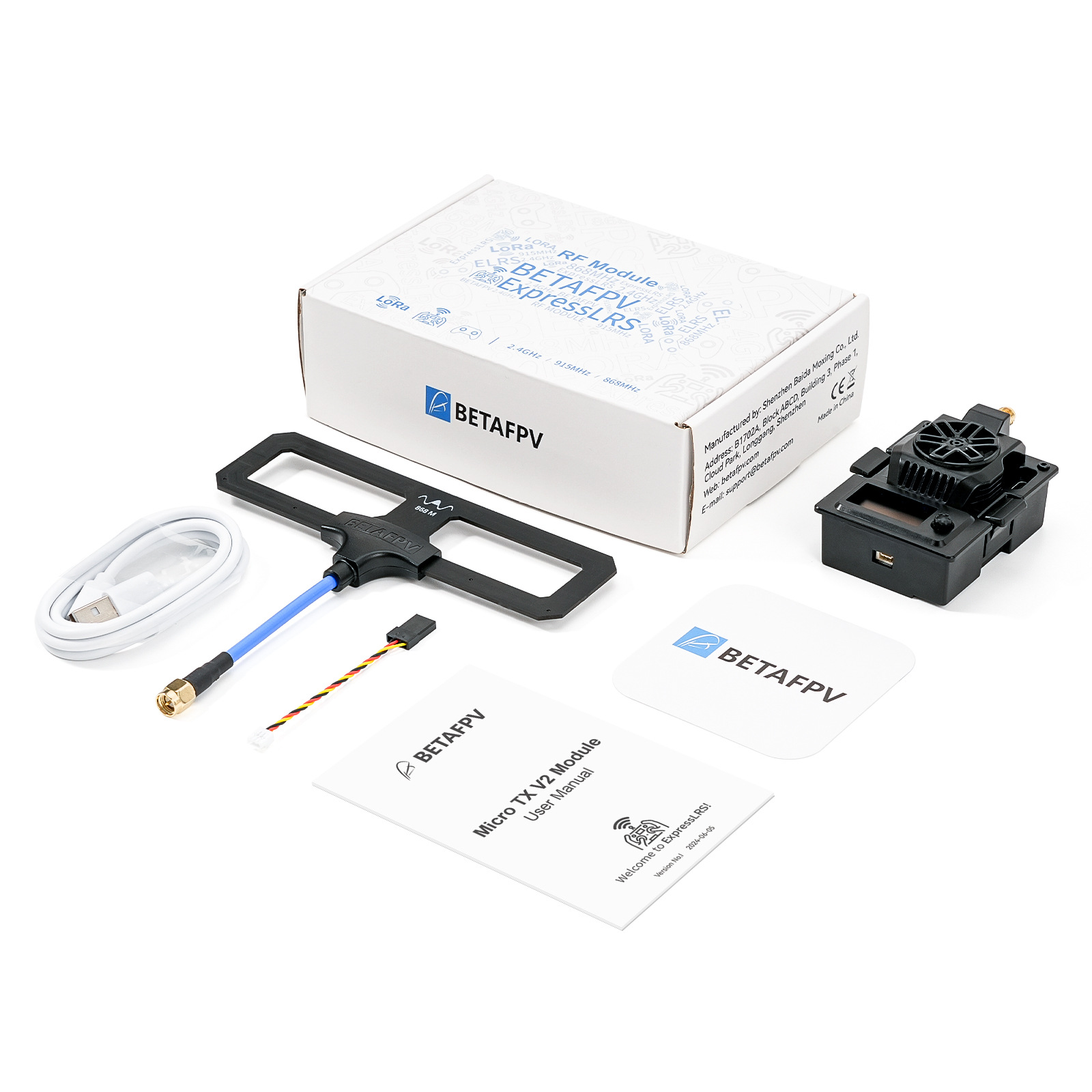 BETAFPV ELRS Micro TX Module High Frequency Head Signal Enhancement 2.4GHz 915MHz 868MHz - Image 2