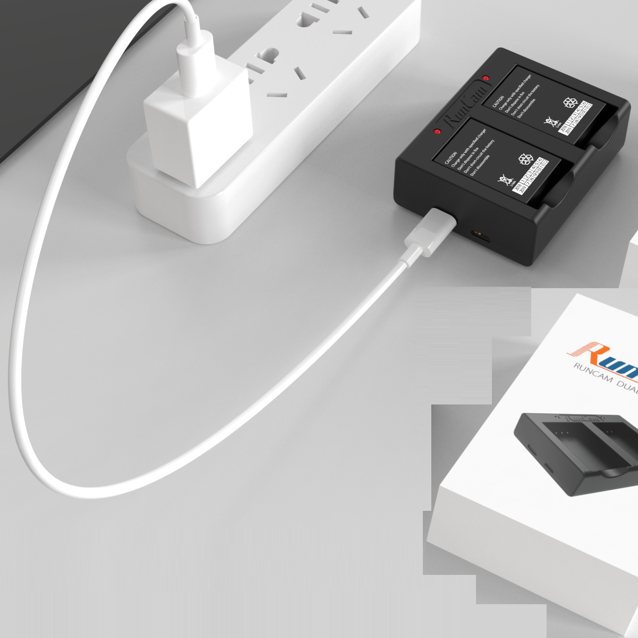 Кабель для зарядки акумуляторів Runcam Dual через USB – аксесуар для квадрокоптерів FPV - Image 4