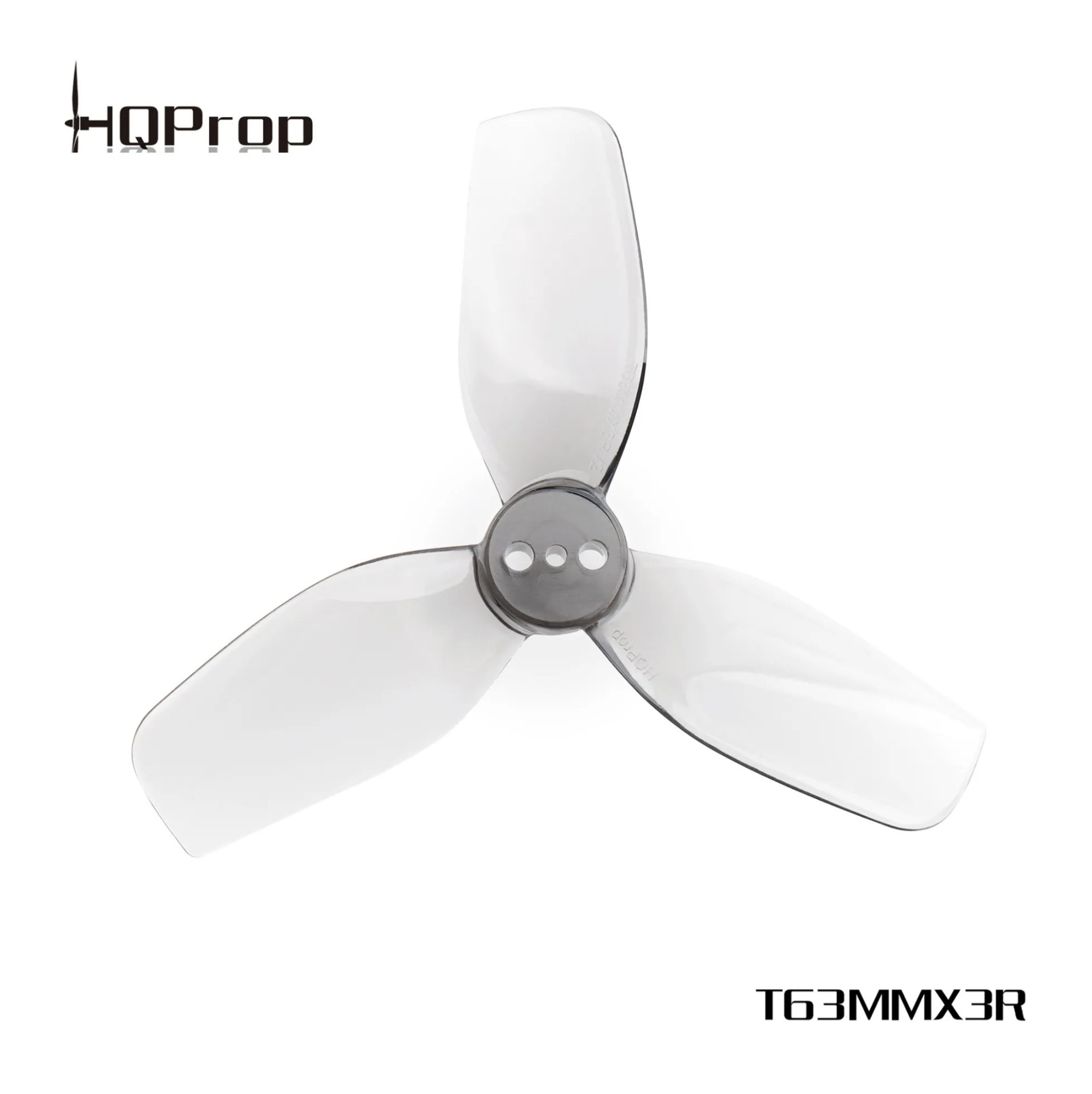 HQProp DT63MM 3 Blade 25 Inch FPV Propeller Gray 2xCW 2xCCW for BEE25 Drone - Image 4