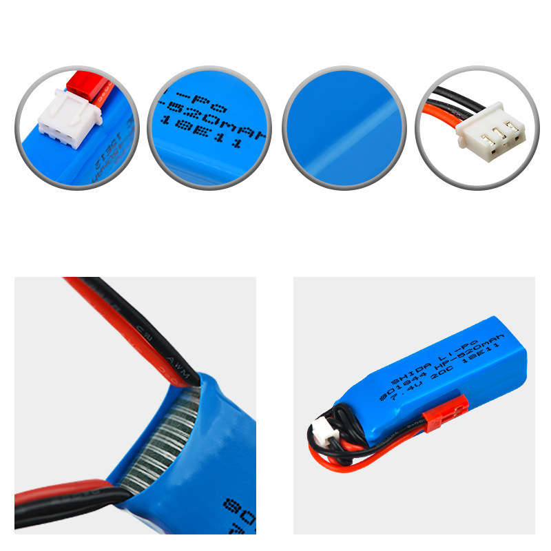 7,4 V, 520 mAh LiPo-Akku für Weili 1:28 Mosquito-Cars P939, K979, K989, MINI Q und MINI D - Image 4