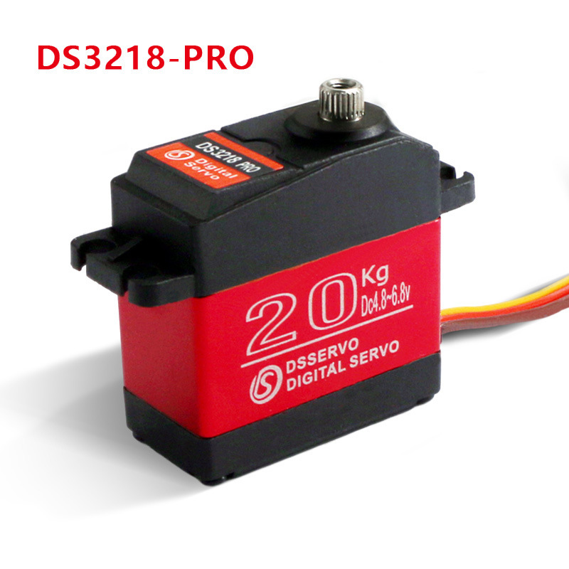 DS3218 PRO Digital Steering Gear 180 Degree Stainless Steel Gear 20KG Robot Arm Servo Waterproof - Image 3