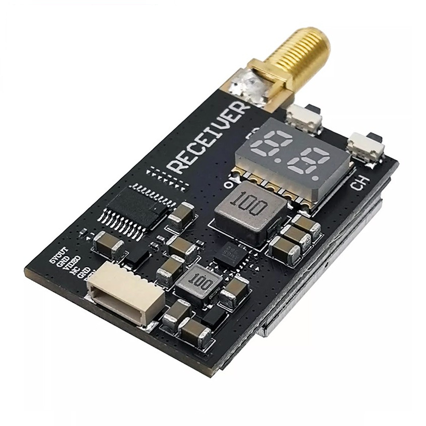 3g 64Ch VRX Receiver High Sensitivity Automatic Frequency Search 3060-3500Mhz FPV Equipment - Image 2