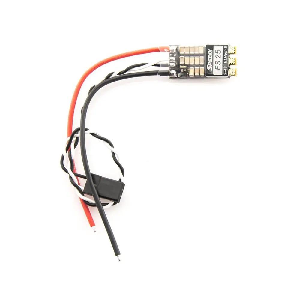 Spedix ES25 – 25А, 2–4S, Blheli 32-битный бесколлекторный регулятор скорости для гоночных FPV-дронов - Image 3