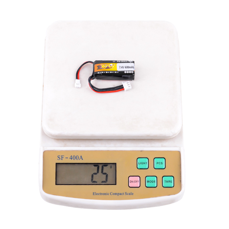 FMS Car Model Lithium Battery 2S 7.4V 600mAh for 1:12 1:18 1:24 RC Car - Image 5