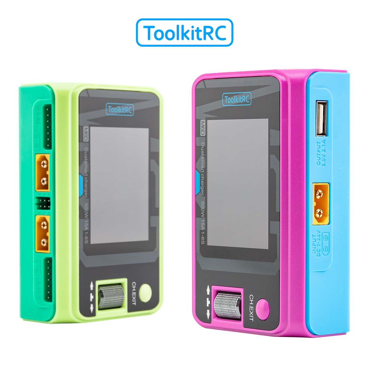 Toolkitrc M6D Hawaii Mojito Limited Edition 1-6S 500W 30A FPV Battery Charger - Image 4