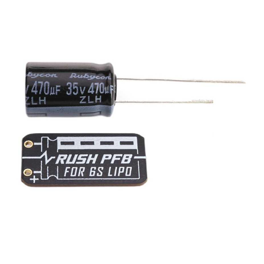 Rushfpv PFB Lite Voltage Peak Suppressor ESC Filter Board with 470uF Ruby Capacitor - Image 5