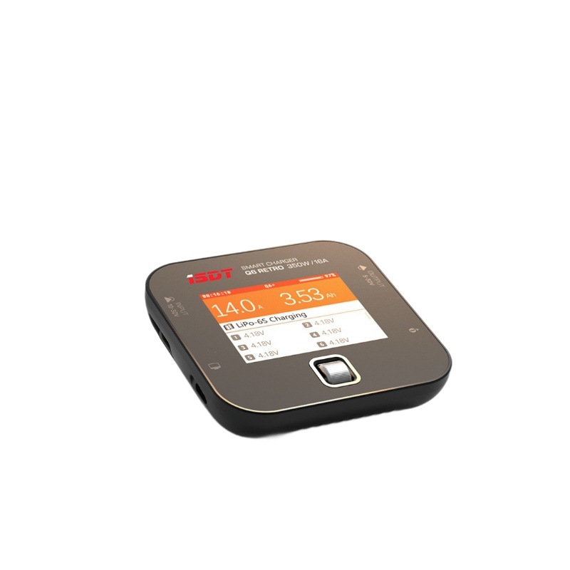 ISDT Q6 Retro 350W Fast Balance RC Lithium Battery Charger for Model Aircraft - Image 5