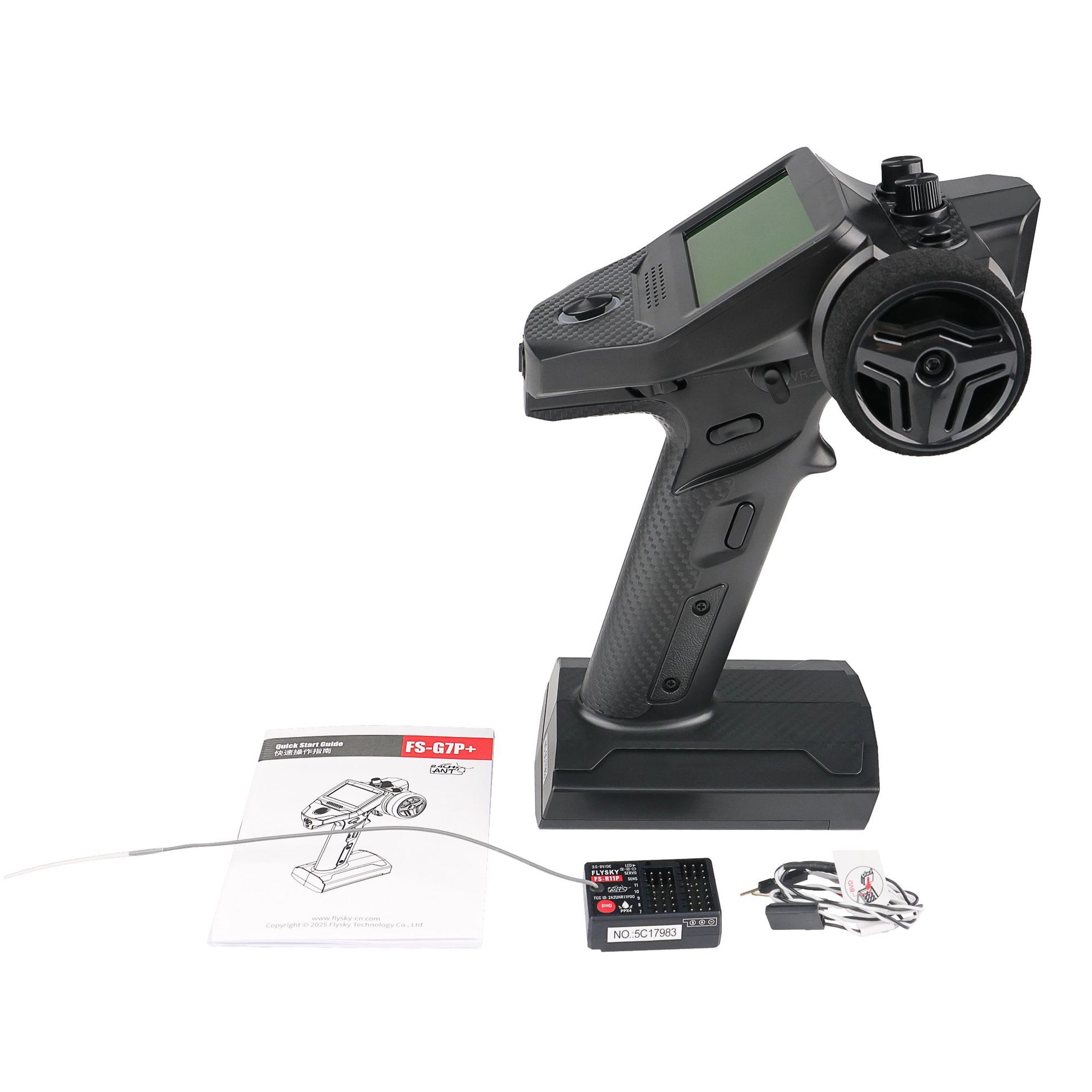 Fus G7P+ Remote Control Flysky Gun Control 10 Channels for Model Car Boat - Image 3