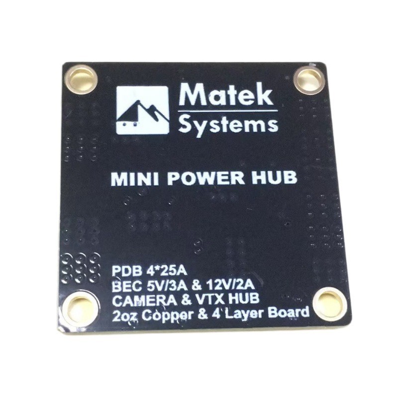 Matek Mini Power Hub V31 Split Power PDB High Current CC3D F3 Universal BEC 5V 12V - Image 3