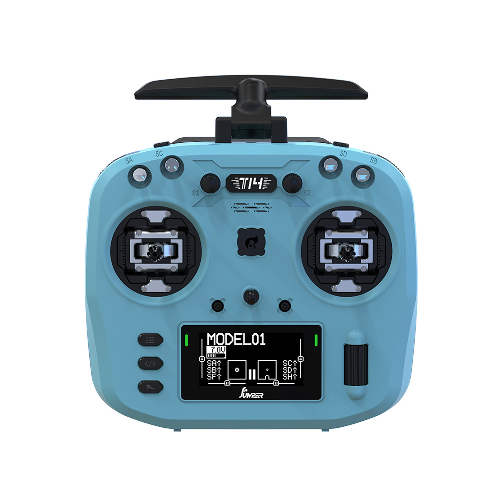 2024 New Jumper T14 Hall Full Function FPV Remote Control ELRS 915MHz White - Image 2
