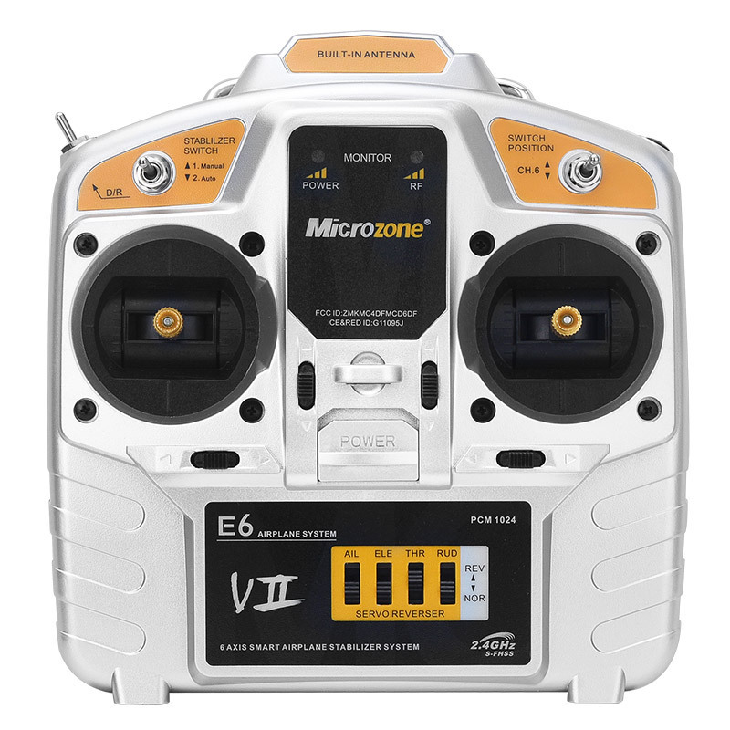 Mike MC E6 2point4GHz Remote Control Fixed Wing Aircraft E6R Receiver Self Stabilizing Board - Image 5