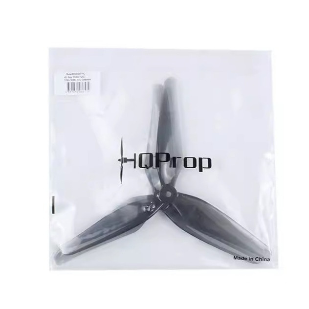 HQProp 8X4X3 8 Inch 3 Blade Propellers Gray PC Material for FPV Drones - Image 4