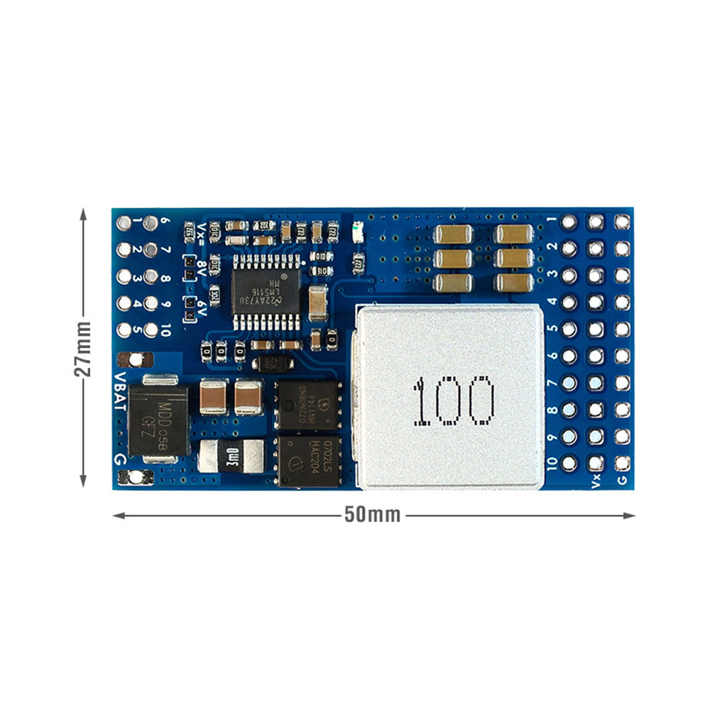 MATEK Servo Actuator Sub Board SERVO PDB with 12A BEC 9 55V to 5 6 8V - Image 3
