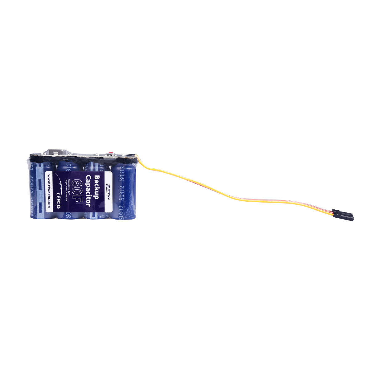 Zhongtewei Model Helicopter Backup Capacitor 25F 60F 12V for RC Aircraft Rescue - Image 5