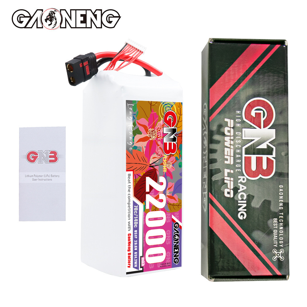 GNB High Energy 22000mAh 8S 296V 70C LiPo Battery for RC Plant Protection UAV Helicopter - Image 4