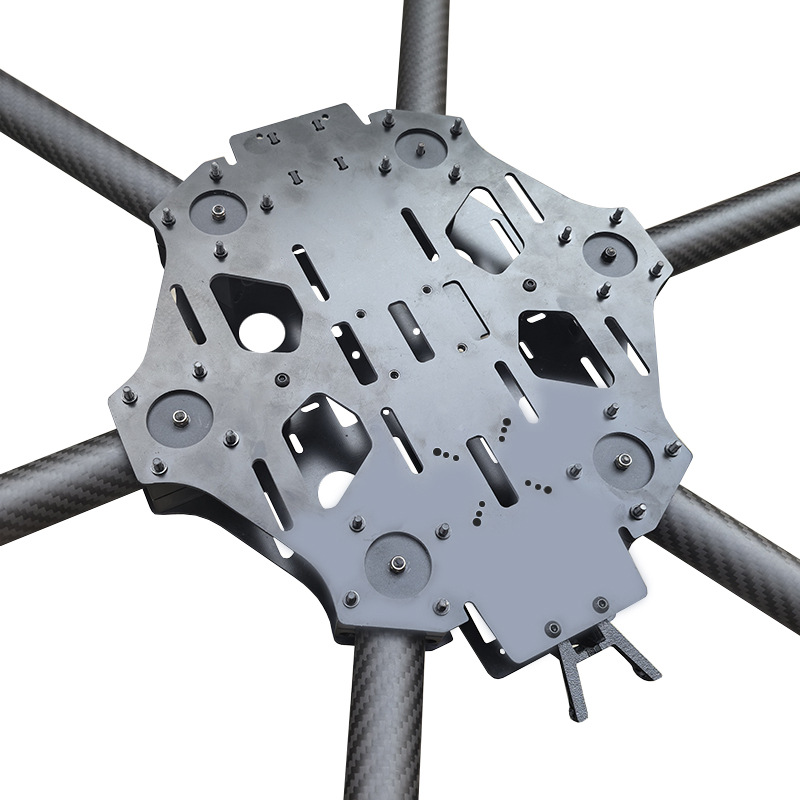 HTX Six Axis 11 13 14 Inch Carbon Fiber UAV Frame FPV Long Endurance Large Load Detachable Arm - Image 2