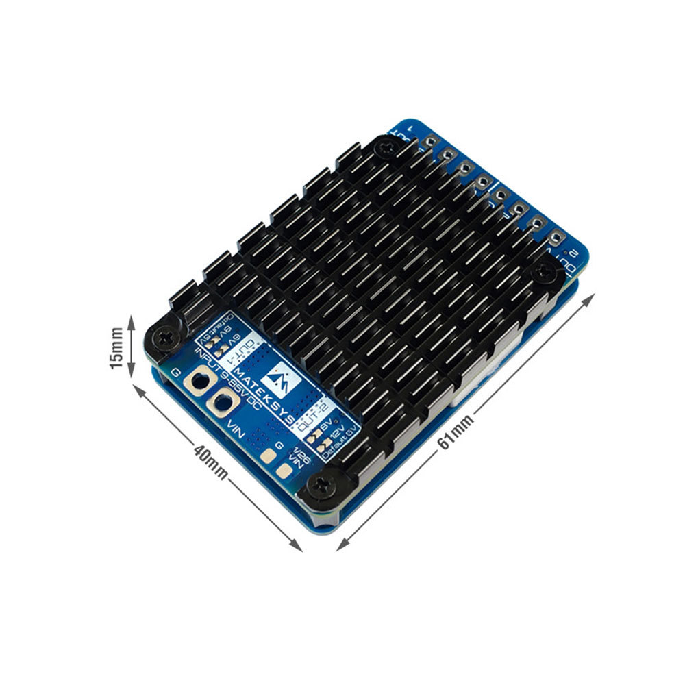 MATEKSYS PM20S-2 Power Module 4S-20S Dual Buck Regulators for FPV Drone - Image 5