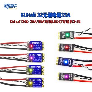 HAKRC 32bit BLHeli32 20A 35A DShot1200 25S ESC with LED Light for FPV Drone