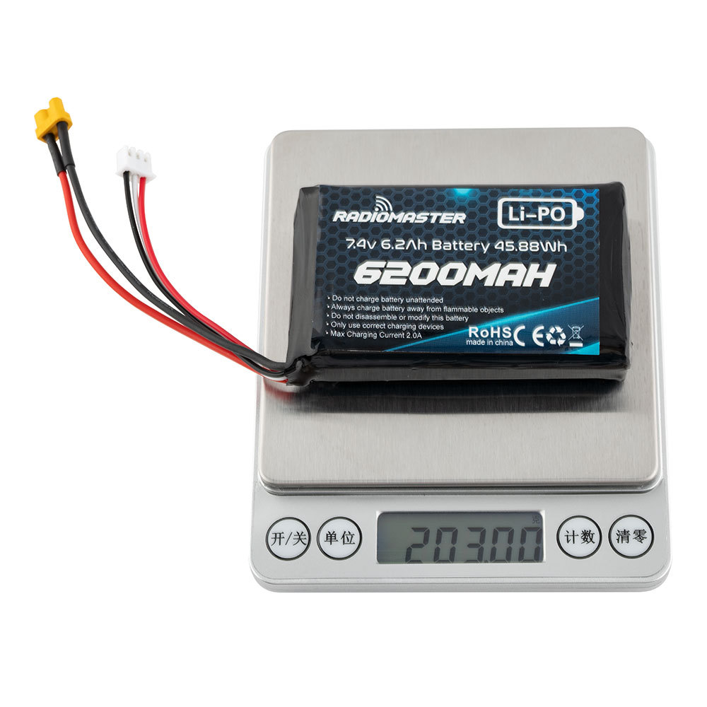 RadioMaster TX16S Boxer Remote Control 6200mAh 2S 74V Lithium Battery Long Battery Life Power Control - Image 4