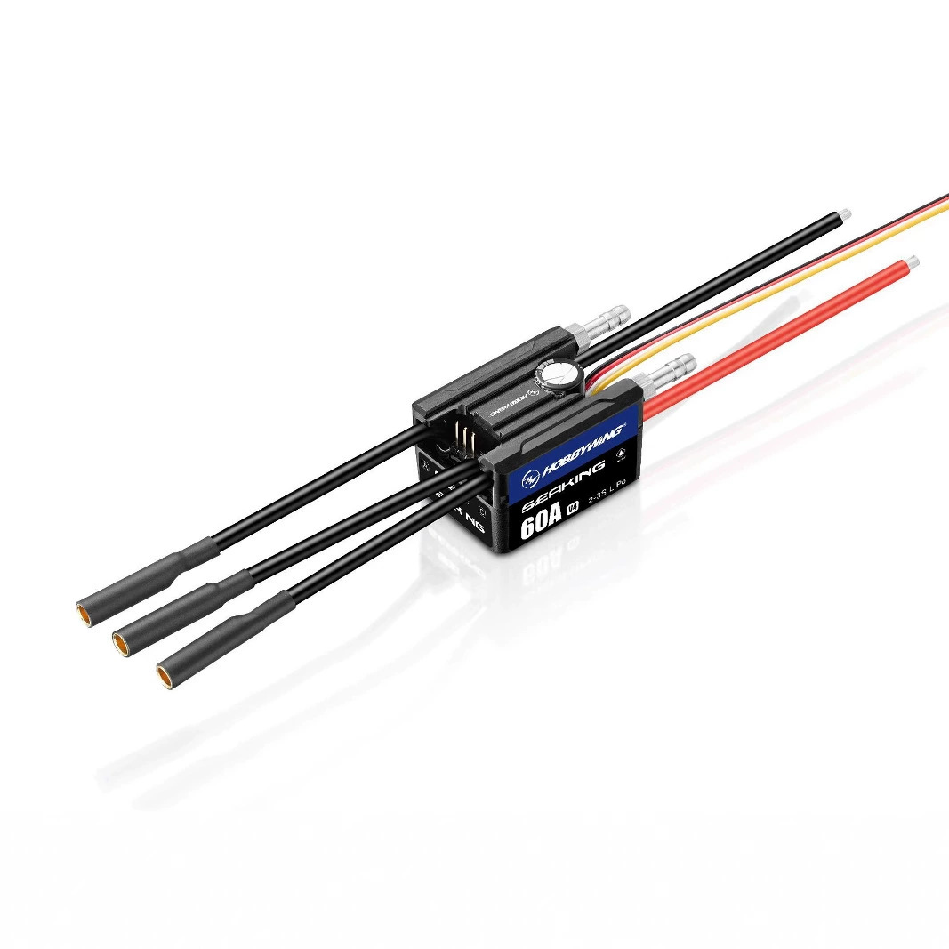 Hobbywing Seaking 120A 90A 60A 30A V4 Series Marine ESC for RC Boats - Image 4