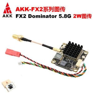 AKK FX2 Dominator 2W 58G Analog-FPV-Video-Sender VTX