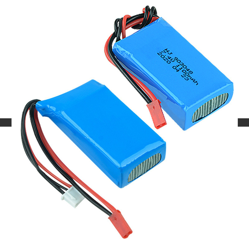 7,4 V 1100 mAh Lithium-Batterie für Weili A949 A959 A969 Fernsteuerungs-Rennwagen 923048 - Image 3