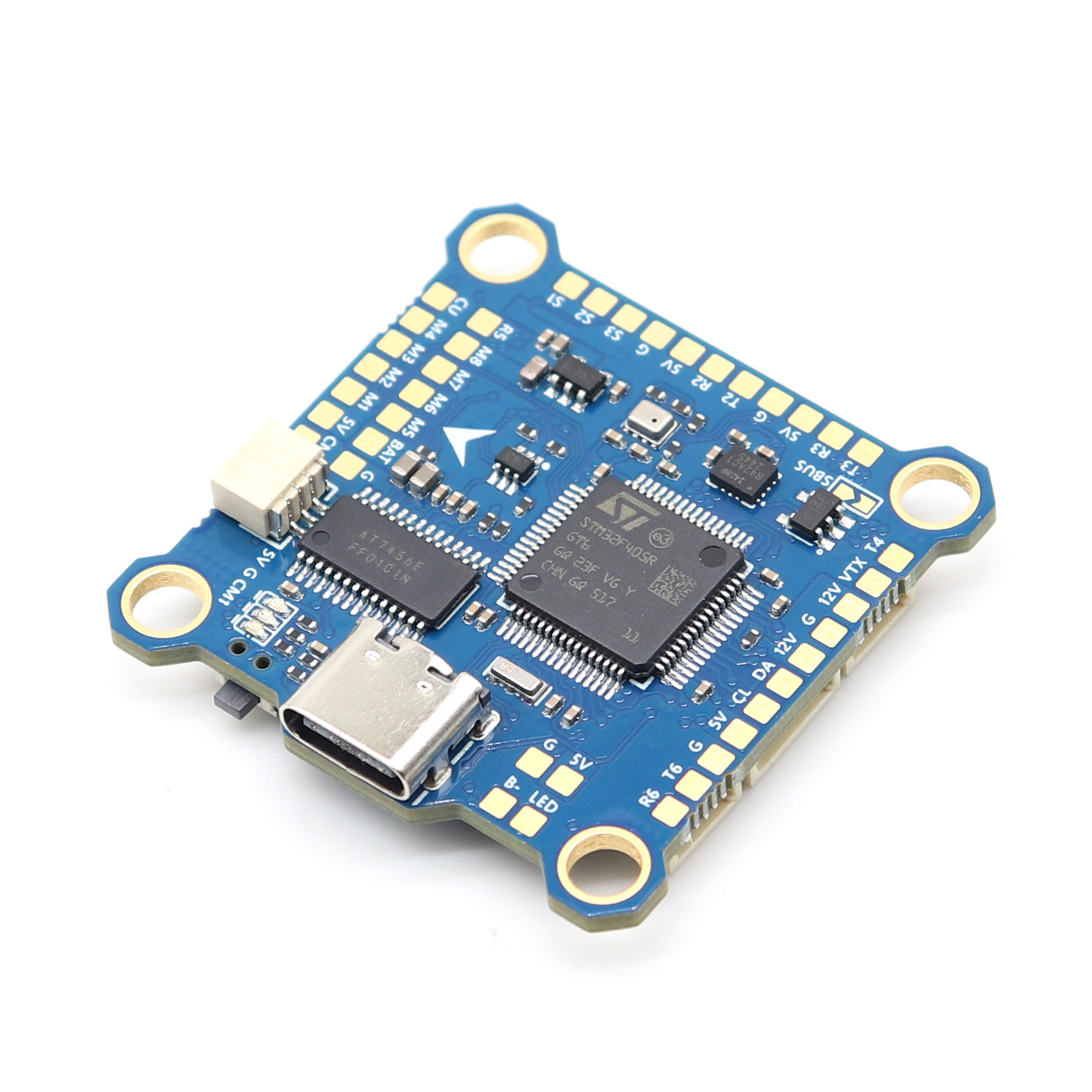 وحدة تحكم طيران Paurc F405 Feita 8S Am32 70A 4in1 للدرونات السباقية FPV - Image 5