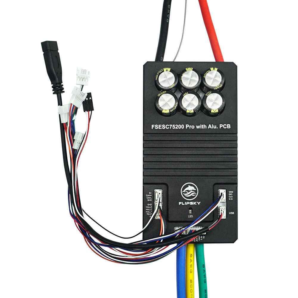 Flipsky Brushless ESC FSESC 75200Pro with Built In Bluetooth Controller for High Voltage Applications - Image 4