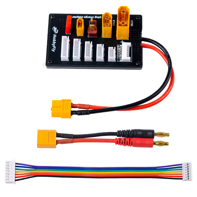 Model Aircraft Charger Five in One Charging Board XT90 XT30 JST T XT60 Battery Adapter - Image 5