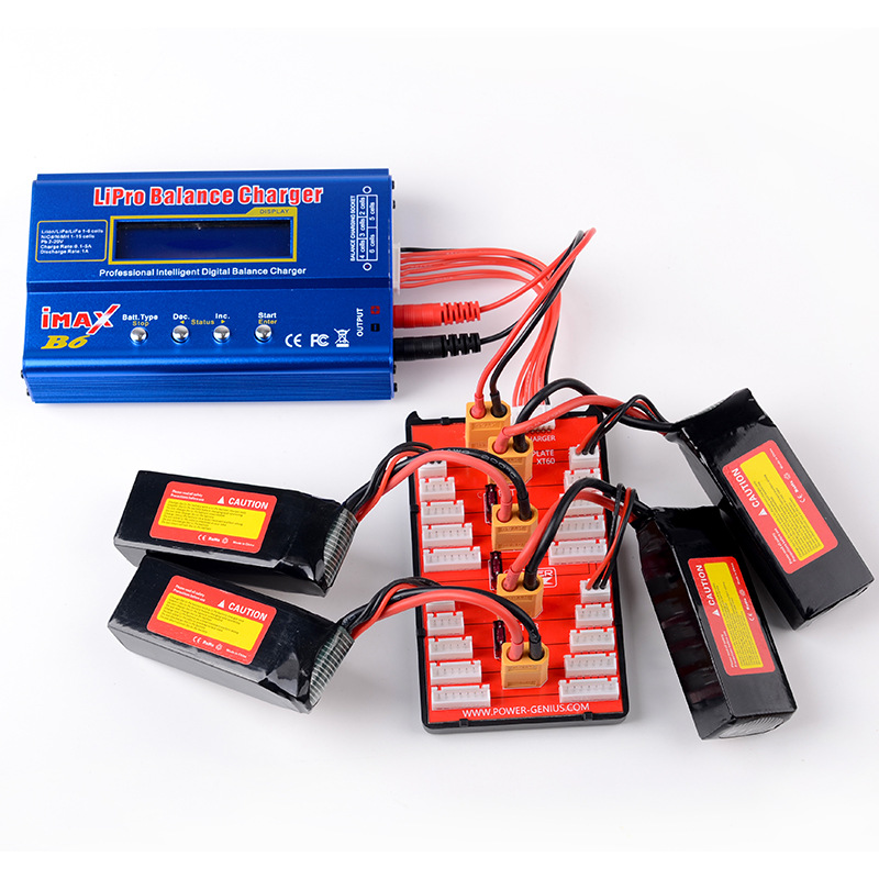 FPV Drone Parallel Charging Board XT60 2S 8S Lipo Battery Charger Expansion Plate - Image 4