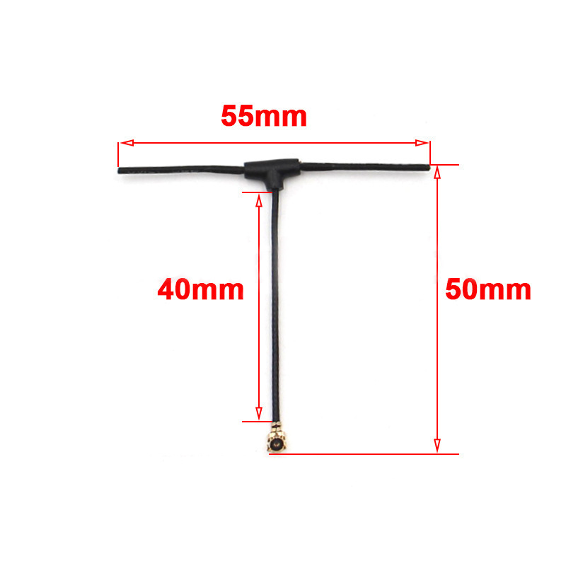 2.4G T Type Omnidirectional Antenna ELRS EP1 Receiver Antenna Compatible for TBS Tracer IPEX1 - Image 2