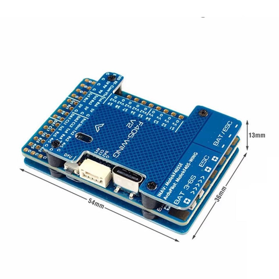 F405 Wing V2 Flight Control Atmospheric Pressure Sensor OSD Blackbox 3-6S Fixed-Wing FPV - Image 2