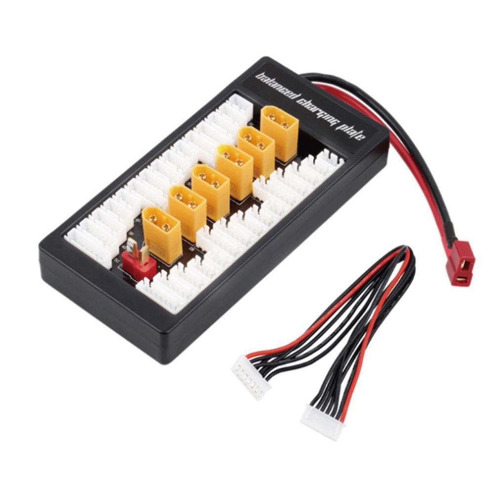 FPV Drone Lipo Battery Balance Charger Adapter Board XT60 Banana Plug Parallel Charging - Image 4