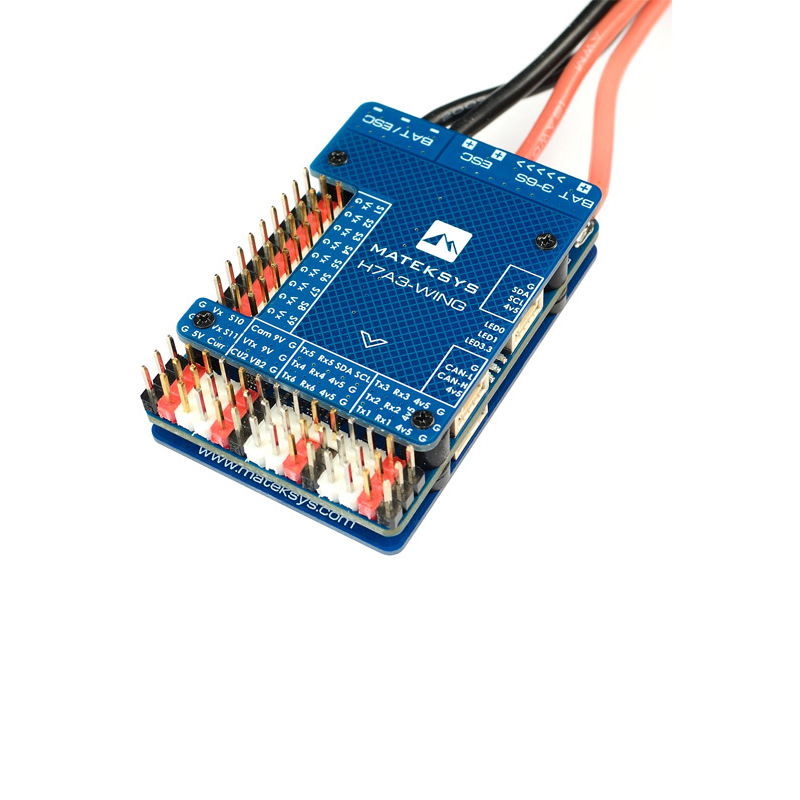 Matek H7A3 Wing Flight Controller Barometric OSD Black Box for 3 6S Aircraft - Image 4