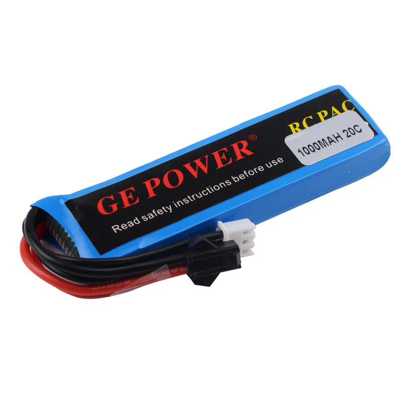 Lehui Victor 2S 7,4 V 1000 mAh 20C Lithium-Batterie für elektrische Spielzeugwaffen mit weichen Projektilen - Image 2