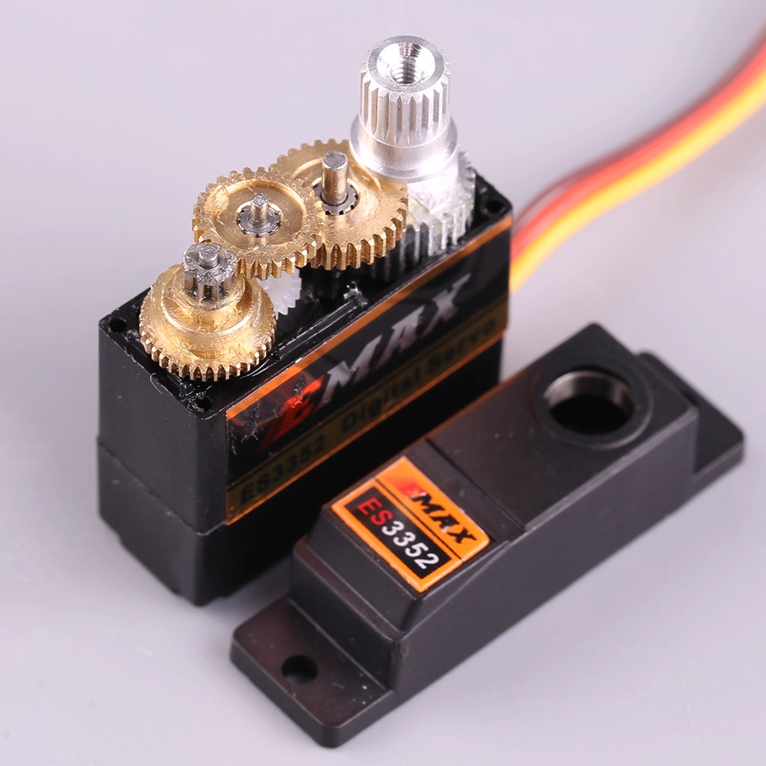 Emax Silver Swallow ES3352 9mm Ultra Thin Metal Gear Digital Servo for Fixed Wing Glider RC Aircraft - Image 4