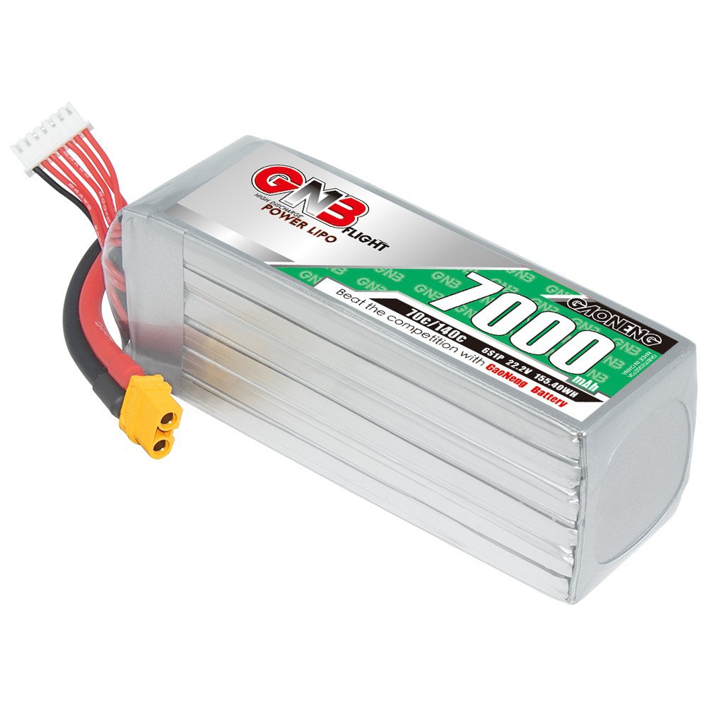 GNB High Energy 7000mAh 6S 22,2V 70C LiPo-Akku für RC-Autos, Modellschiffe und Hubschrauber - Image 5