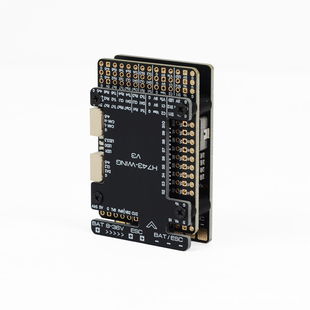 H743 WING V3 Flight Controller Dual Gyro Dual Generator Camera FPV Fixed Wing - Image 2