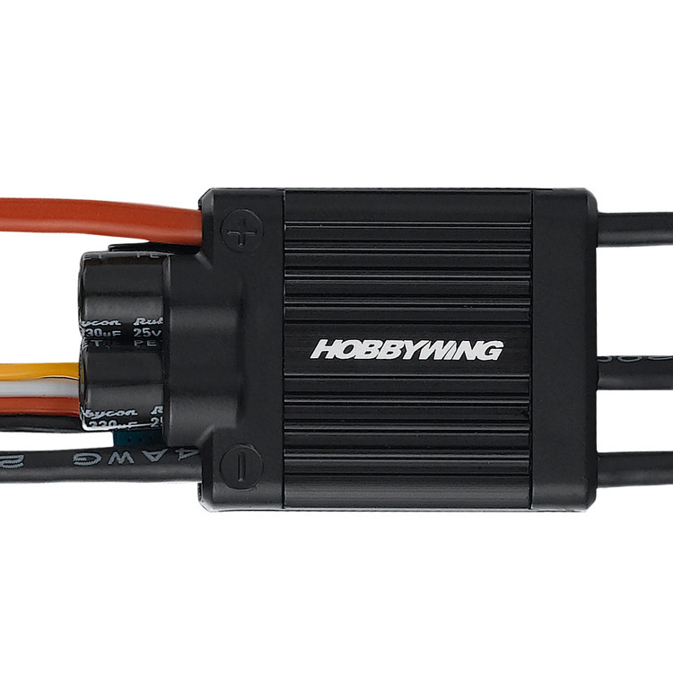 Hobbywing Platinum 60A V4 ESC 3-6S Brushless Electronic Speed Controller with BEC - Image 3