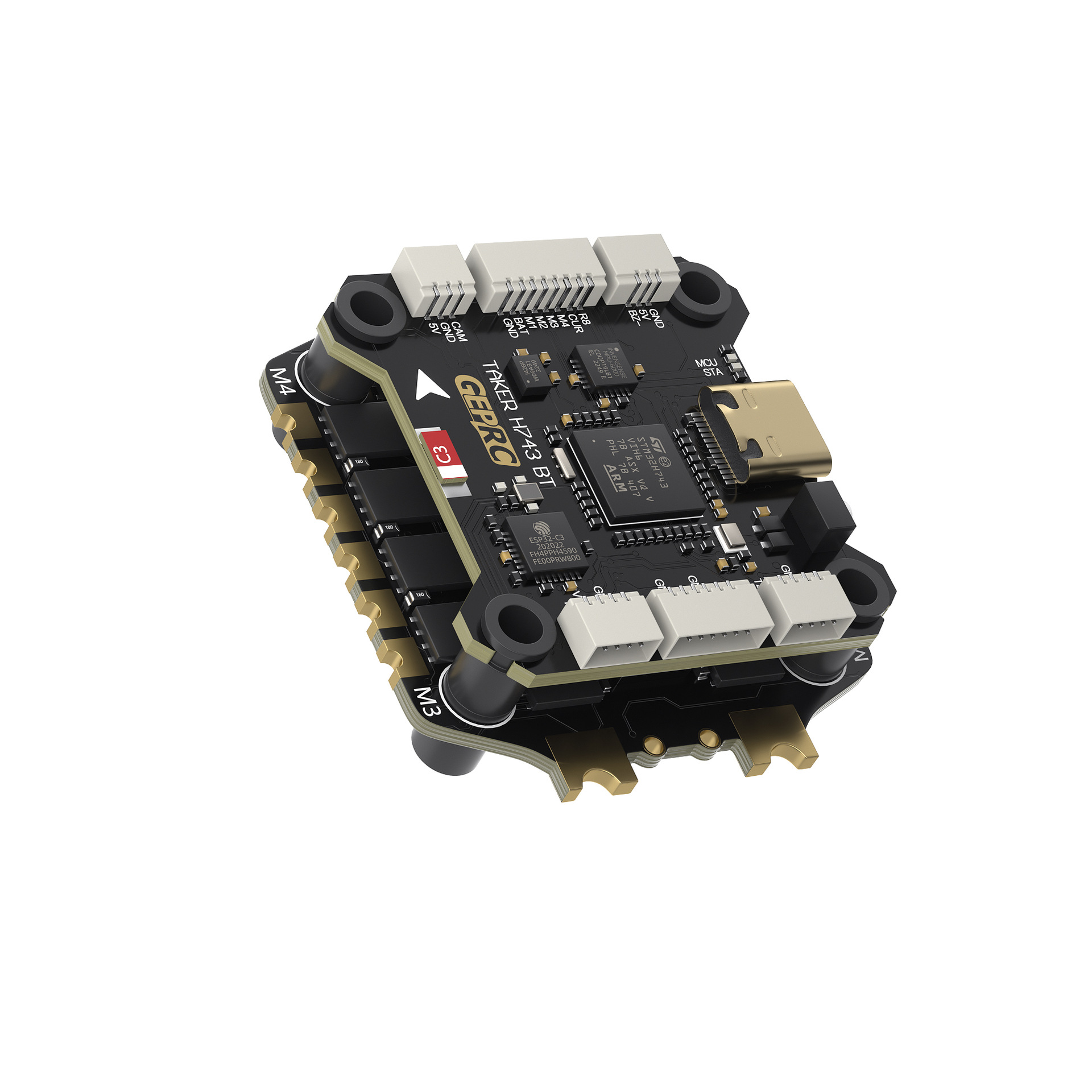 Geprc Taker H743 BT 32Bit 65A Flying Tower Flight Controller ESC Stack FPV Drone Accessories - Image 4