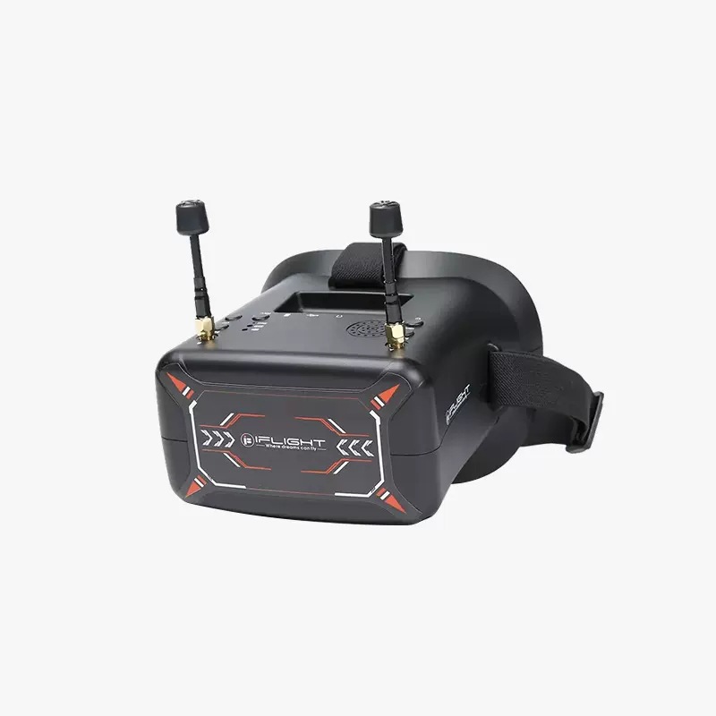 نظارات فيديو محاكاة FPV iFlight Wing Fei للمبتدئين بتردد 5.8 جيجاهرتز ومسجل فيديو مدمج - Image 2