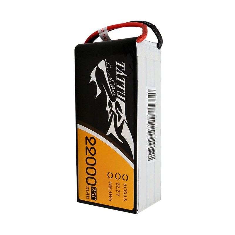 TATTU 22000mAh 22.2V 6S1P Lipo Battery High Capacity for RC Drones - Image 3