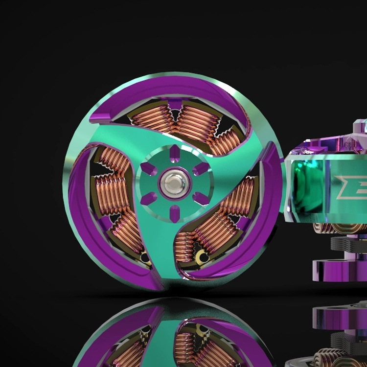 Rcinpower Evo-0802 2025 Indoor Racing Fpv Brushless Motor WK Co-brand Goku Color 25000KV - Image 4