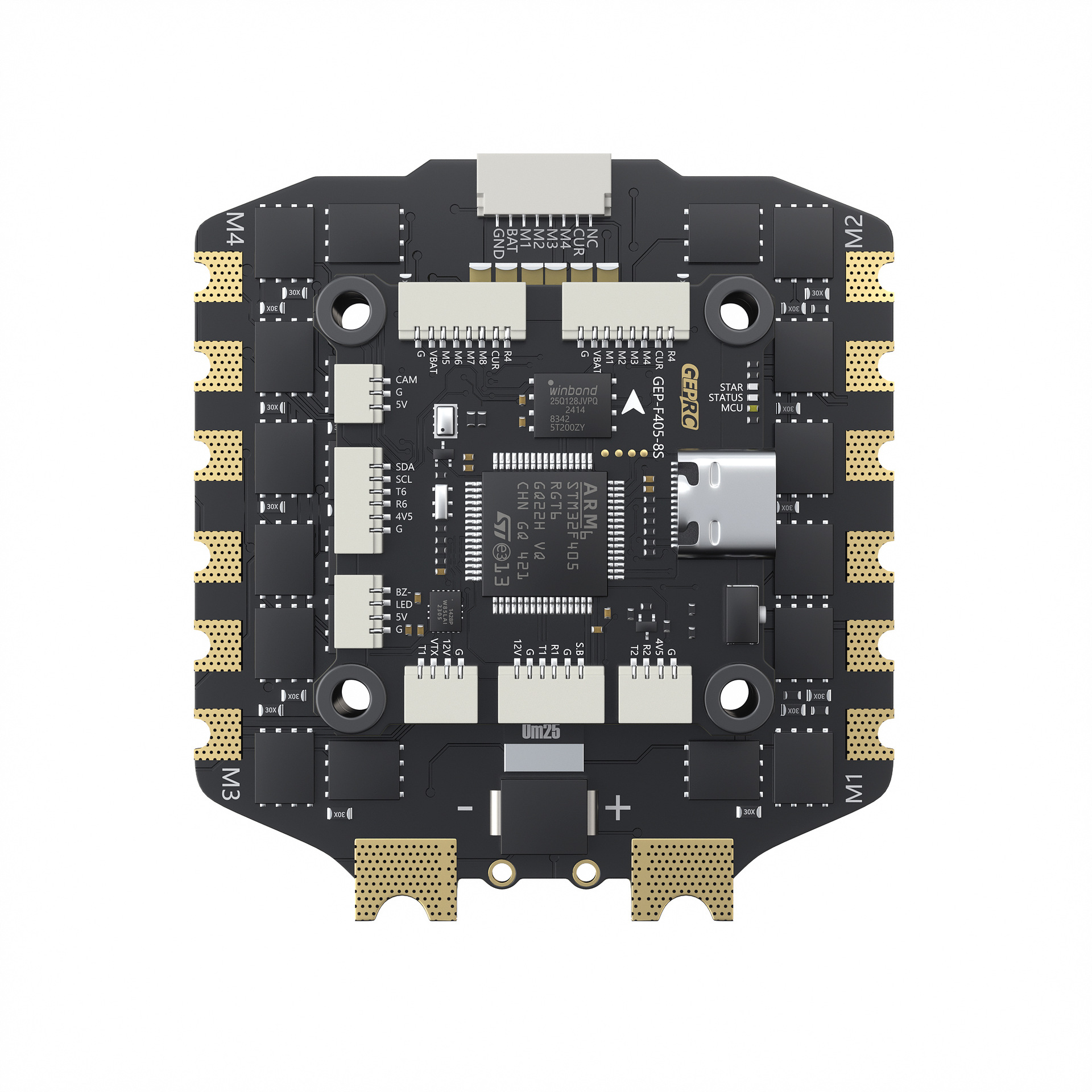 Geprc Taker F405 BLS 100A 8S Flying Tower Plug and Play AIO for FPV Drones - Image 2