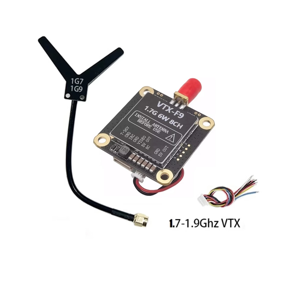 1 point 7g 6W 8Ch Analog FPV Video Transmitter Receiver VTX F9 - Image 5