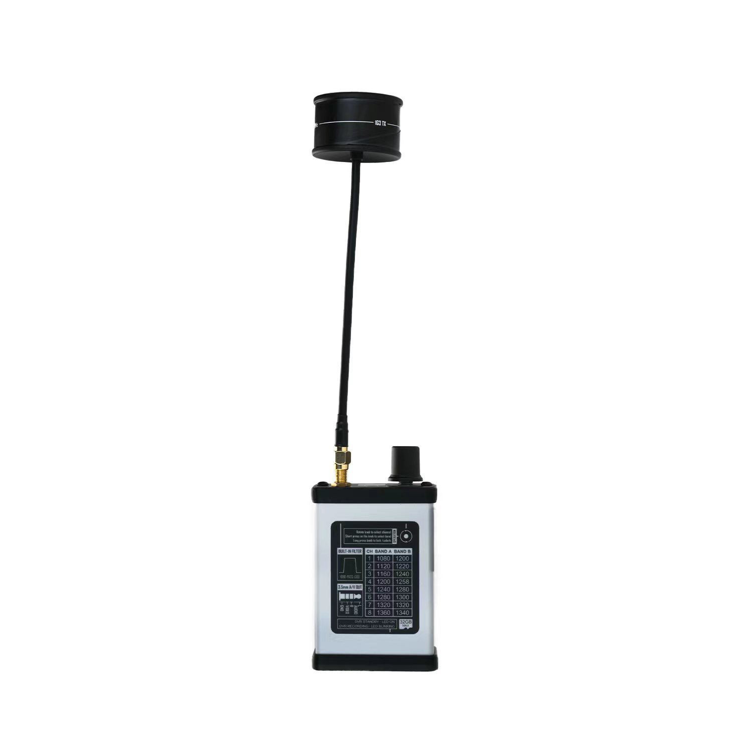 12G 13G 800MW Analog FPV Video Transmitter Transceiver with Antenna - Image 4